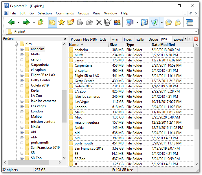 Click to view ExplorerXP 1.10 screenshot